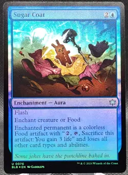Sugar Coat #76 Bloomburrow Foil Uncommon *Buy 2 Get 1 - Image 1