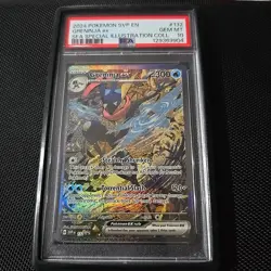 Pokemon TCG Greninja EX 132 Shrouded Fable Promo Special Illustration Psa 10 - Image 1