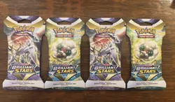 Pokemon TCG Brilliant Stars CHARIZARD ART Booster Pack NEW/SEALED - Image 1