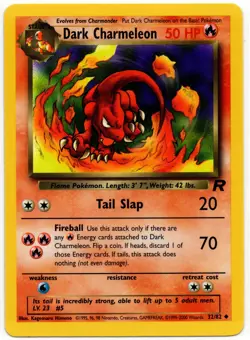 Pokemon - Team Rocket Dark Charmeleon 32/82 - LP + - Image 1
