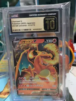 POKEMON Japanese VSTAR UNIVERSE #013 CHARIZARD V CGC Pristine 10 *Free Shipping* - Image 1