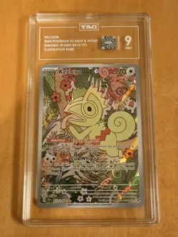 TAG 9 Kecleon 213/191 Pokemon Surging Sparks Illustration Rare 2024 MINT - Image 1