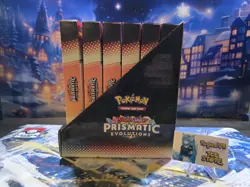 Pokemon Prismatic Evolutions Poster Collection Sealed Full Display Case Lot of 6 - Image 3