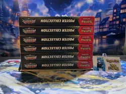 Pokemon Prismatic Evolutions Poster Collection Sealed Full Display Case Lot of 6 - Image 4