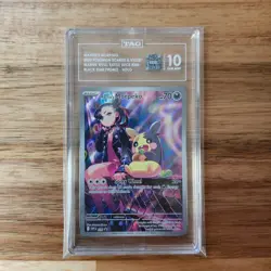 Marnie's Morpeko 206 Black Star Promo TAG 10 Scarlet & Violet Pokemon TCG - Image 1