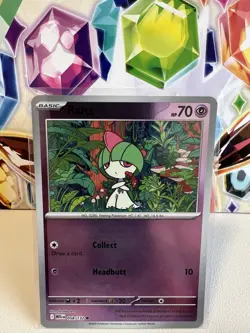 Ralts 058/132 Common Reverse Holo - Pokemon TCG Mega Evolution - NM - Image 1