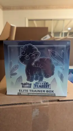 Pokemon TCG Silver Tempest Sword Shield Elite Trainer Box ETB New Sealed - Image 1