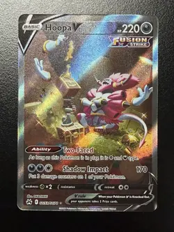 Pokemon TCG - Hoopa V - Crown Zenith GG53/GG70 Galarian Gallery Full Art - Image 1