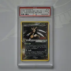 Dark Sandslash 18/109 Reverse Foil 2004 EX Team Rocket Returns - PSA 9 Pokemon - Image 2