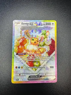 Pokemon TCG Eevee EX 174 Black Star Promo Prismatic Evolutions SPC - Image 1