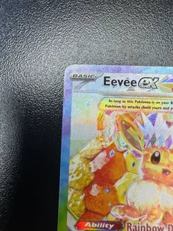 Pokemon TCG Eevee EX 174 Black Star Promo Prismatic Evolutions SPC - Image 3