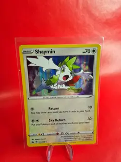 Pokemon Shaymin Holo Rare SWSH06: Chilling Reign 123/198 LP - Image 1