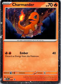 Charmander - (Cosmos Holo) Holo Promo SV: Scarlet & Violet Promo Cards 047 NM - Image 1