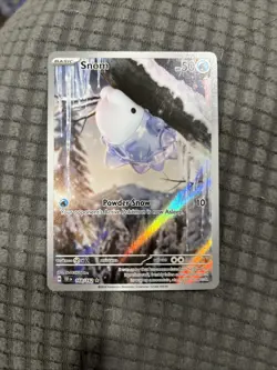 Snom 168/162 Temporal Forces Full Art Ultra Rare Holo Pokemon Card NM - Image 1