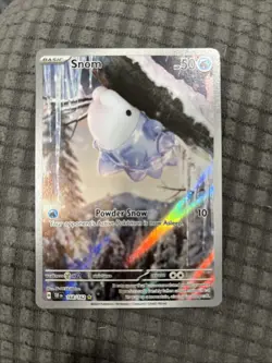 Snom 168/162 Temporal Forces Full Art Ultra Rare Holo Pokemon Card NM - Image 2