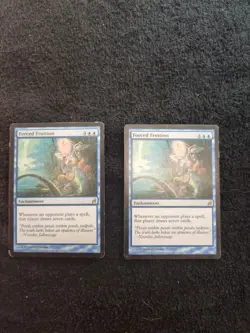 Forced Fruition Lorwyn Lp Blue Rare Magic The Gathering CARD MTG - Image 1