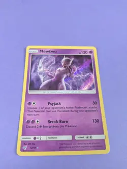 Mewtwo - 12/18 - Ultra Rare Detective Pikachu - Pokemon Card - NM - Image 1