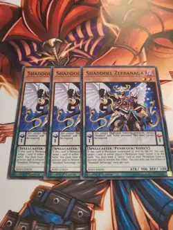 3x SDSH-EN010 Shaddoll Zefranaga | 1st Edition | Common Card | YuGiOh - Image 1