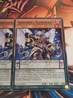 3x SDSH-EN010 Shaddoll Zefranaga | 1st Edition | Common Card | YuGiOh - Image 2