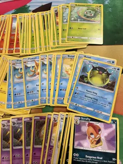 Shinning Legends Pokemon Bulk 60 Cards Common Uncommon Holo And Reverse Holo - Image 1