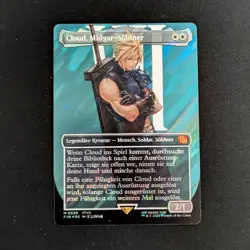 MTG \>> Cloud, Midgar Mercenary (Surge Foil) (NM) <<// - Image 1
