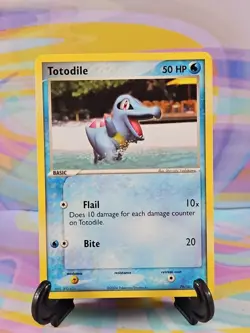 Pokemon TCG EX Hidden Legends Card | Totodile 79/101 Common - Image 1