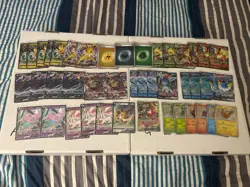 Pokemon Chinese Gem Pack Vol. 1 & 2 Shiny/V/VMAX/Full Art/Energy Card Lot of 43 - Image 1