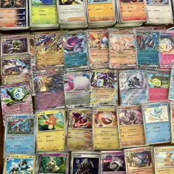 Pokemon 100 Card Japanese Bulk Pack Lot + 10 Holo Rares + R EX Double Rare - Image 2