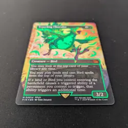 MTG \>> Traveling Chocobo (Neon Ink Green) (NM) <<// - Image 3