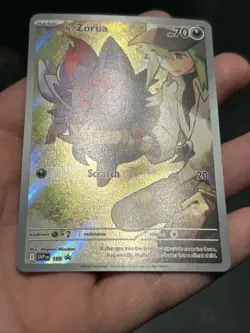 Pokemon TCG N's Zorua SVP 189 Journey Together ETB Black Star Promo Card - NM - Image 4