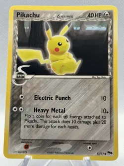 Pikachu Pop Series 5 Non Holo 13/17 Promo Common Pokemon Card 2007 NM/M - Image 1
