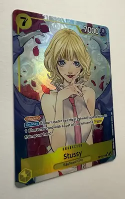 Stussy OP13-110 Alternate Art One piece Card English Carrying On His Will - Image 3