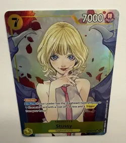 Stussy OP13-110 Alternate Art One piece Card English Carrying On His Will - Image 5