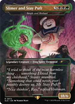 Slimer and Stay Puft | Yargle and Multani (Secret Lair) PROMO NM CARD ABUGames - Image 1