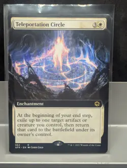 Teleportation Circle X1 NM Extended Art Adventures in the Forgotten Realms MTG - Image 1