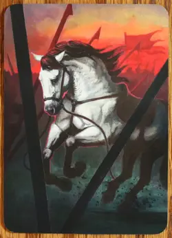 Sorcery Contested Realm War Horse FOIL Exceptional Arthurian Legends NM - Image 3