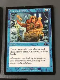 Frantic Search X3 Urza’s Legacy Ex Cond See Pics - Image 3