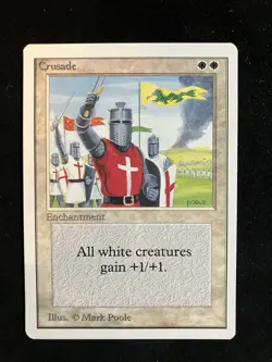 MTG UNL crusade NM - Image 1