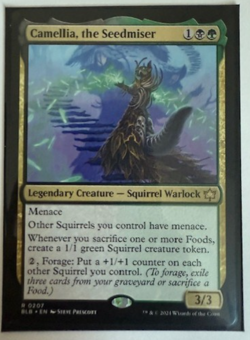 Magic the Gathering: Camellia, the Seedmiser Bloomburrow Regular NM - Image 1