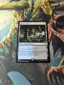 Watery Grave MTG Ravnica Remastered Magic The Gathering Shock Land - Image 1
