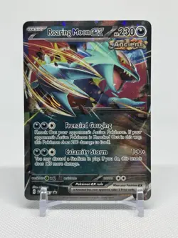 Pokemon TCG JUMBO Roaring Moon ex SVP Black Star Promos SVP067 Holo NM. Pk04 - Image 1