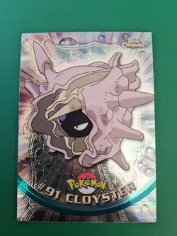 Cloyster 091 - Pokemon Topps Chrome Series 2 - NM Condition - Image 1