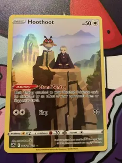 Hoothoot TG12/TG30 Swsh10: Astral Radiance Trainer Gallery Holo Pokemon TCG NM - Image 1