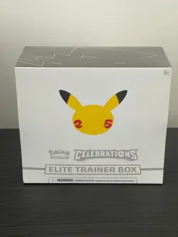Pokemon TCG: 25th Anniversary Celebrations Elite Trainer Box (2021) Clean! 820650809439 - Image 1