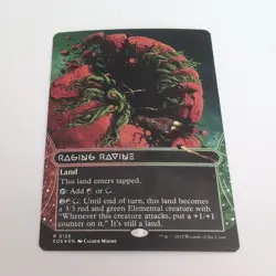 Raging Ravine (0125) (Borderless) (Galaxy Foil) EOS - In hand! - Image 1