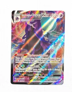 Shadow Rider Calyrex Vmax ~ Pokemon Chilling Reign ~ Full Art Holo 075/198 - Image 1