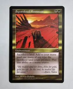 Squandered Resources x1 Visions NM MTG - Image 1