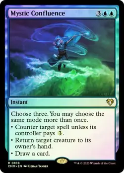 Mystic Confluence FOIL - 0108 - Rare - Commander Masters CMM MTG - Image 1