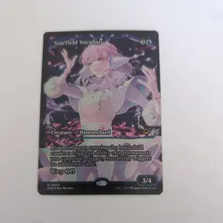 Starfield Vocalist (Showcase) Edge of Eternities Foil - NM - 359 - In hand - Image 1