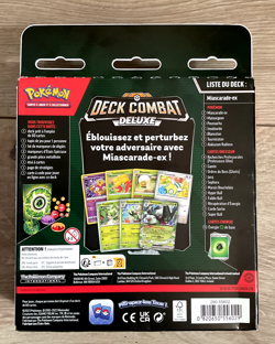 DECK DE 60 CARTE POKEMON COMBAT DELUXE MIASCARADE EX 310 PV ALAKAZAM - Image 2